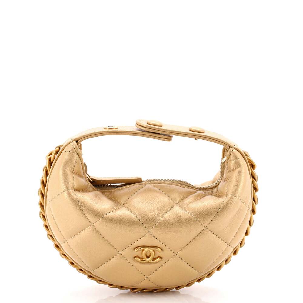 Chanel Chain Around Hobo Pouch Quilted #242796C36B